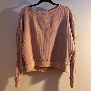 Urban Outfitters Waffle Knit Long Sleeve Size M